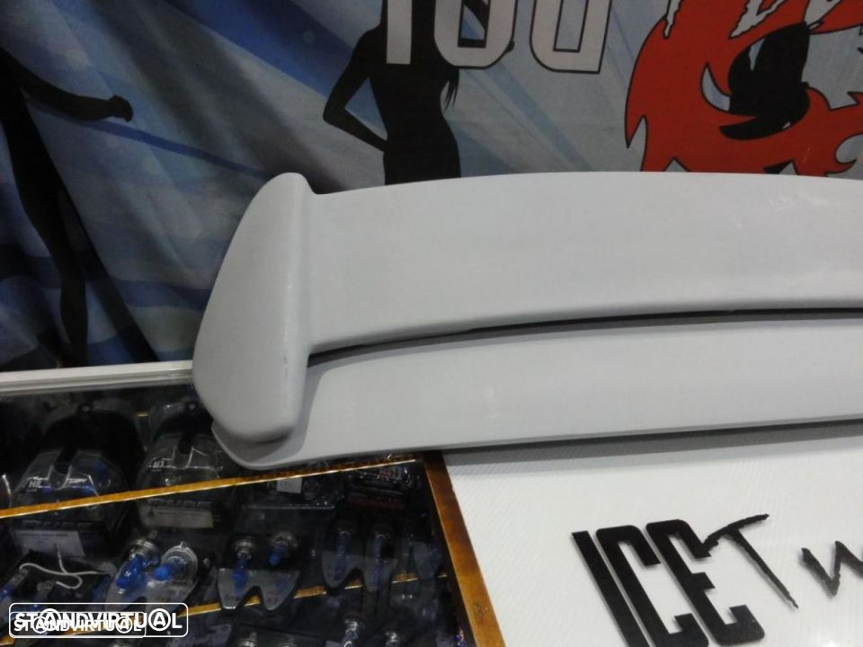 Aileron / lip / spoiler traseiro para Honda Civic EK 96-01 3 portas type r look com espaço para a 3ª luz de stop - 7