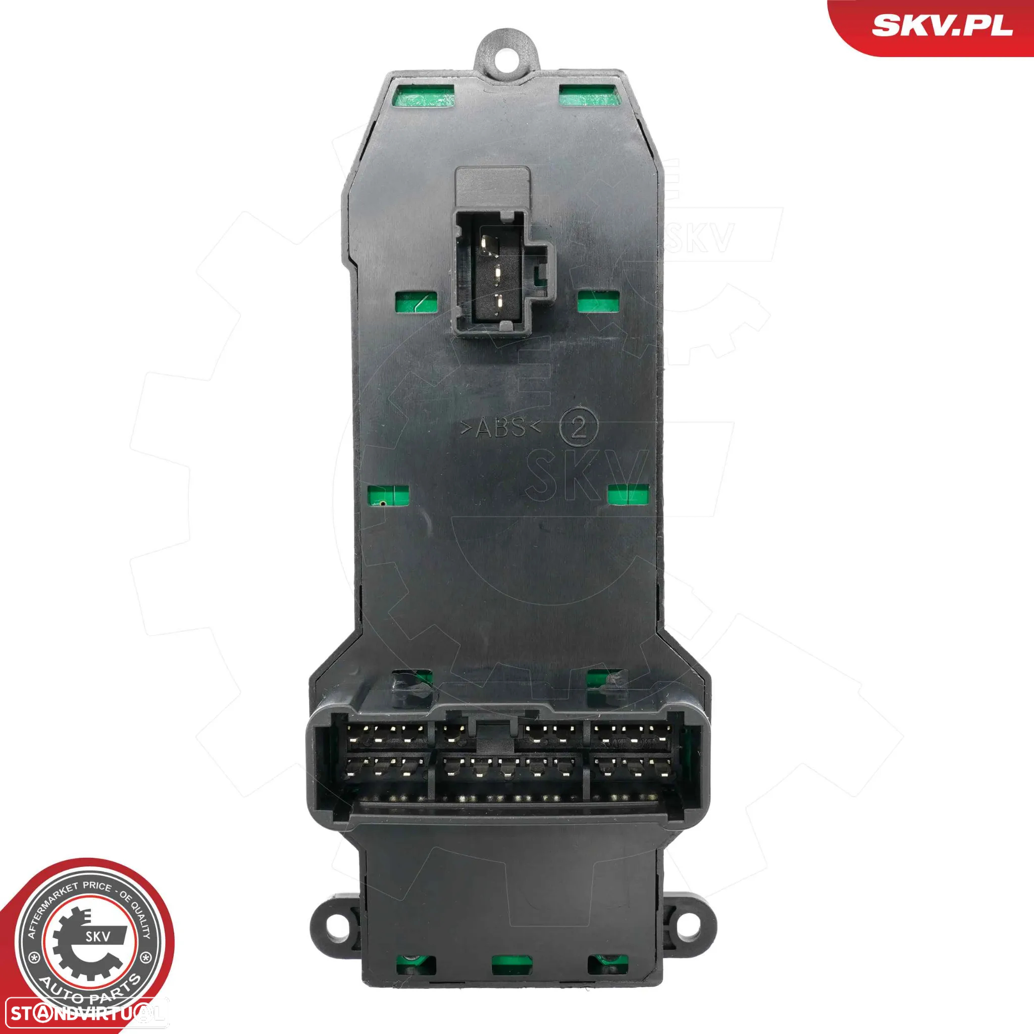 Botões de comando dos vidros Honda Jazz II 2002 a 2008 - 3