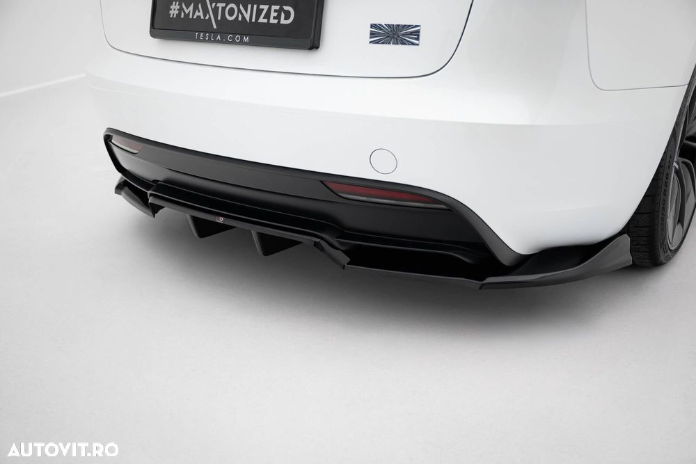 Elemente tuning Tesla Model 3 Highland eleron difuzor prelungire bara fata spate - 7