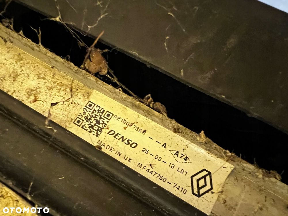 KOMPLET PAS PRZÓD CHŁODNICE WODY KLIMATYZACJI WENTYLATOR RENAULT ZOE I Z.E. - 16