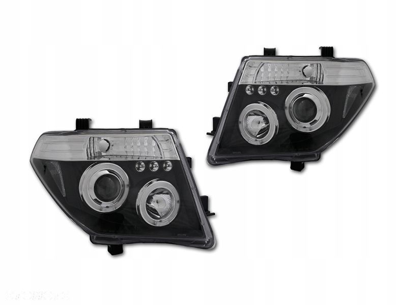 Reflektor Lampy kpl Ringi Angel Eyes Led Tuning Nissan Pathfinder r51 - 1