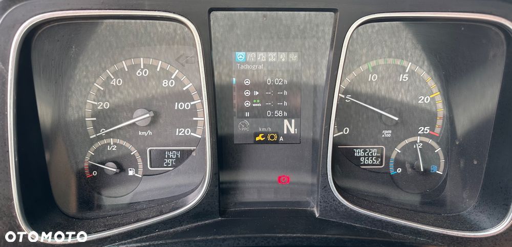 Mercedes-Benz ACTROS 1845 SPACE AUTOMAT RETARDER STANDKLIMA SPOJLERY WEBASTO LODÓWKA 2xALUTANK 700000km EURO 6 LOW DECK MEGA 2016 ŁADNY - 13