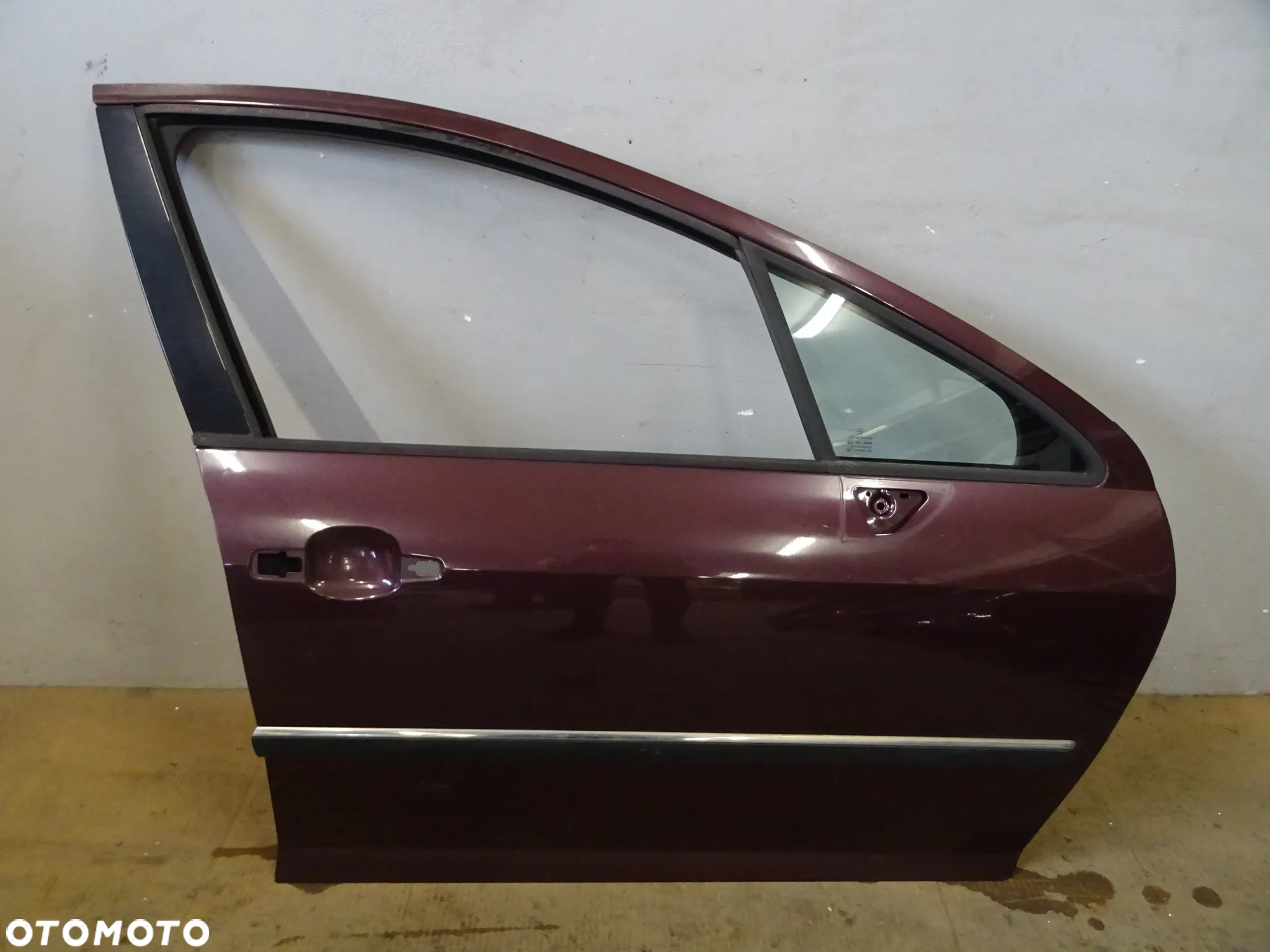 DRZWI PRAWY PRZÓD PRAWE PRZEDNIE PEUGEOT 407 SW LAK:KKCD NR956 - 2