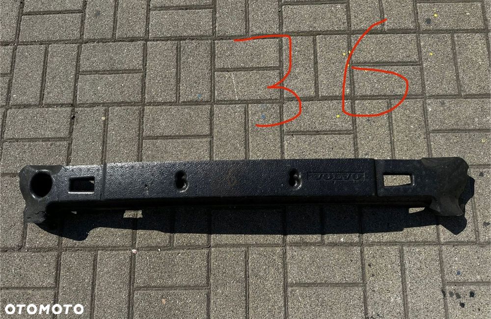 volvo xc40 2017- 31449345 absorber zderzaka przód styropian - 1