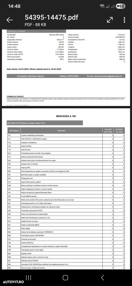 Mercedes-Benz A 180 MHEV 7G-DCT - 10