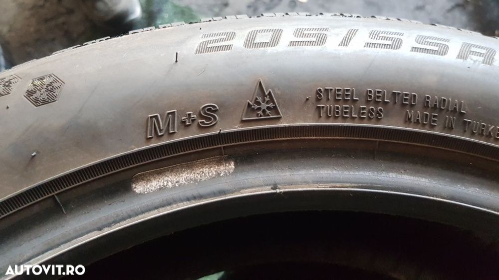 Anvelope 2x205 55 17 falken iarnă dot 23 mm 5.2 - 6