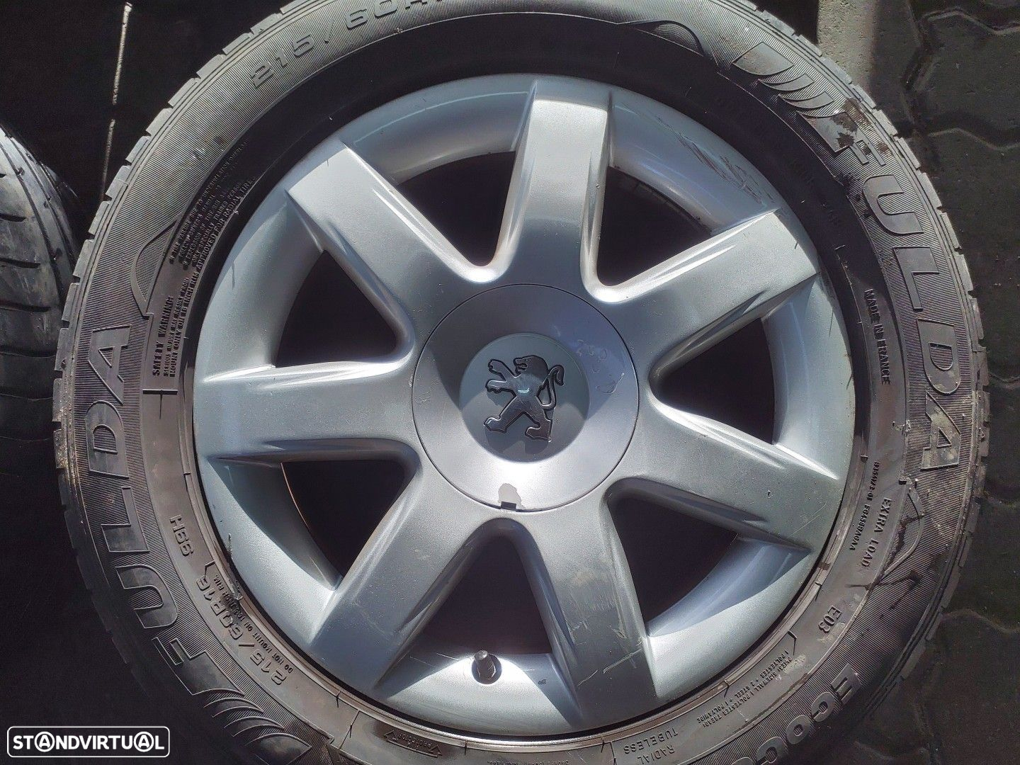 Jantes PEUGEOT 807 R16 com pneus 215/60 furação 5x98 - 4