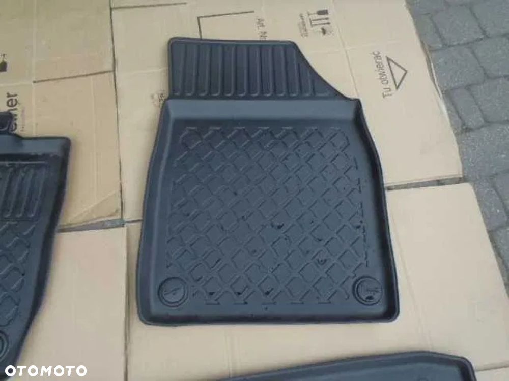 mata guma wycieraczka dywanik gumowy podłogi audi Q4 e-tron skoda enyaq volkswagen id 4 id 5 - 4