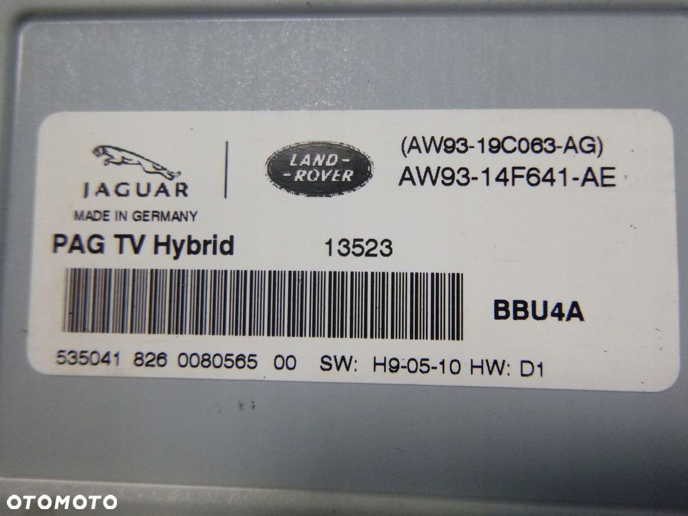 RANGE SPORT L320 MODUŁ STEROWNI TUNER TV TELEWIZJI - 9