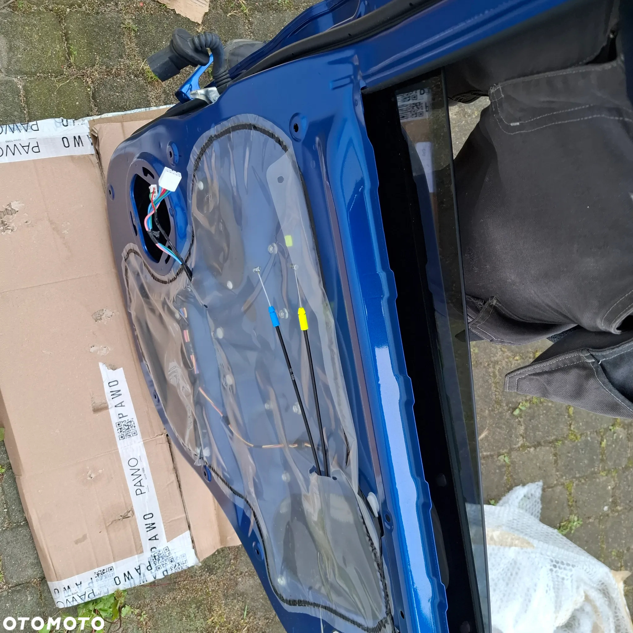 MITSUBISHI ASX 10-21 DRZWI PRAWA STORNA PRZÓD PRAWE TYŁ PRAWE D06 NIEBIESKIE - 18