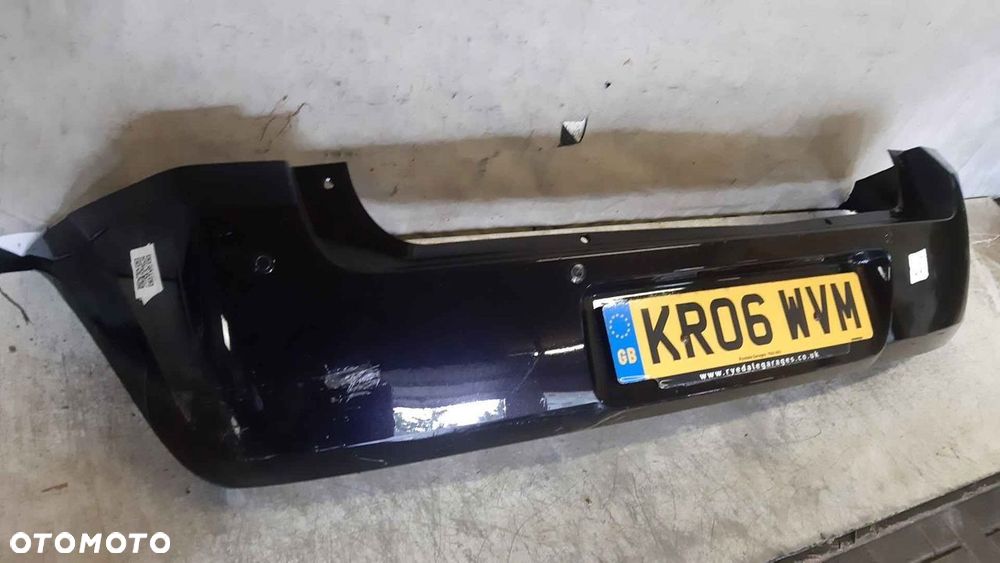 $ ZDERZAK TYŁ TYLNY DO OPEL MERIVA A I  Z20R CZARNY - 4