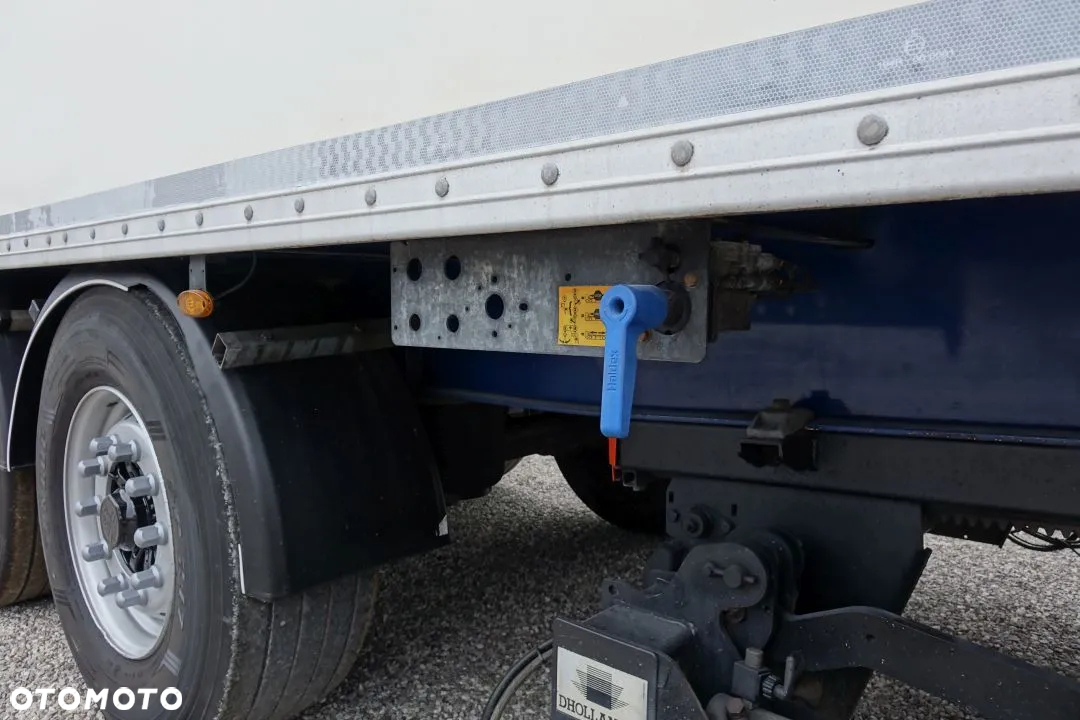 Fruehauf KONTENER / FURGON / OSIE BPW  / ROLETA / PODŁOSZA SZYNA-DESKA / WINDA ZAŁADUNKOWA - 22