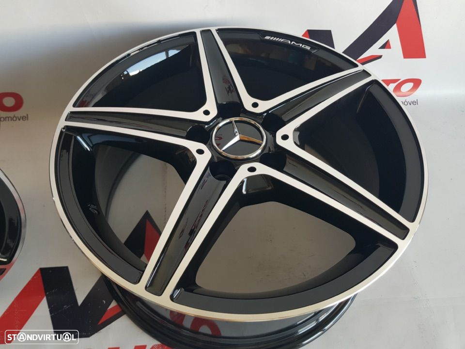 Jantes Mercedes W205 Black 18 - 5