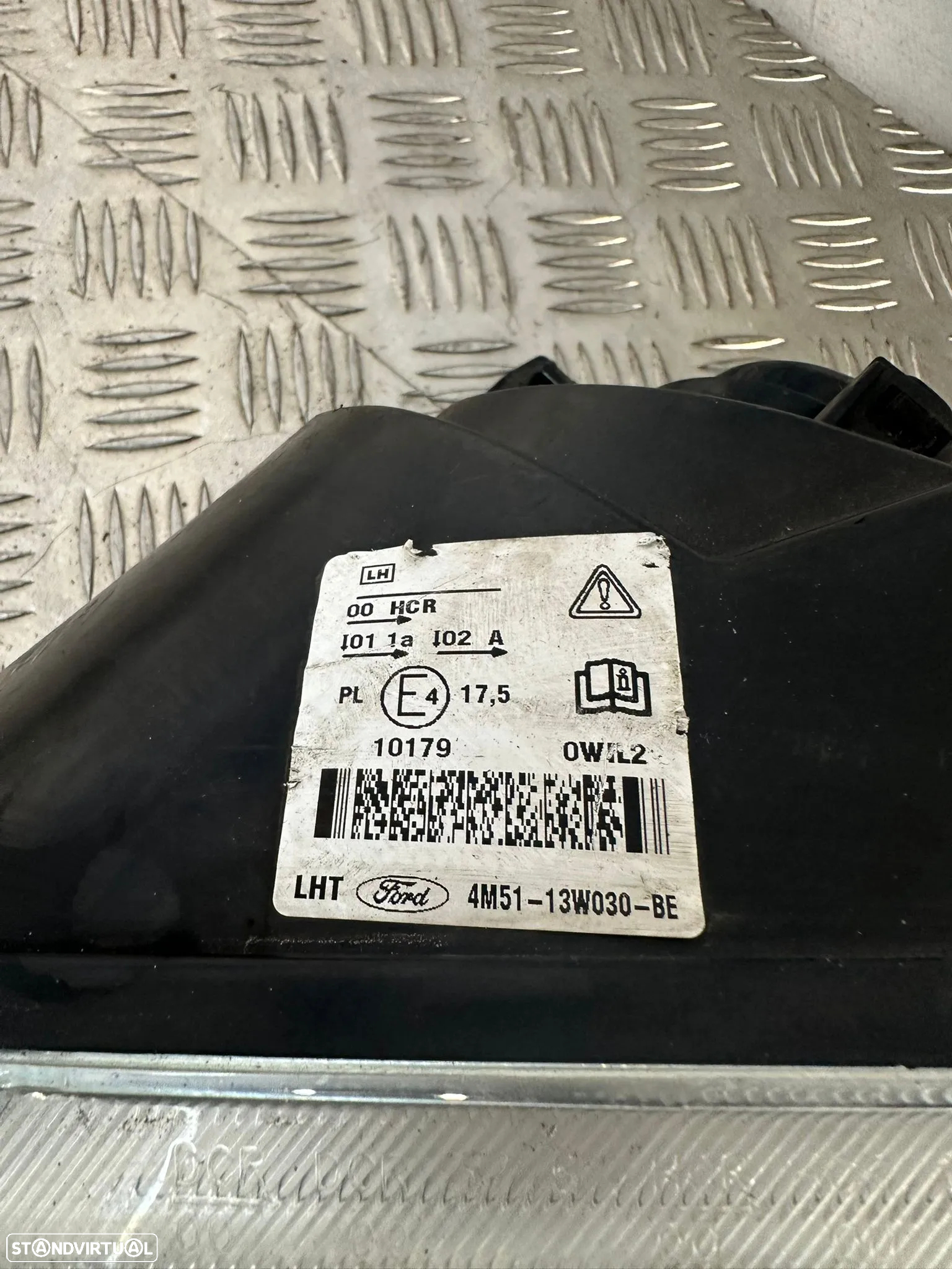 .Conjunto Otica Farois Frente Frontal Esquerda Direita Ford Focus 2 Mk2 Fase 1 4M51-13099-BD 4M51-13W030-BE 2004 – 2007 - 10