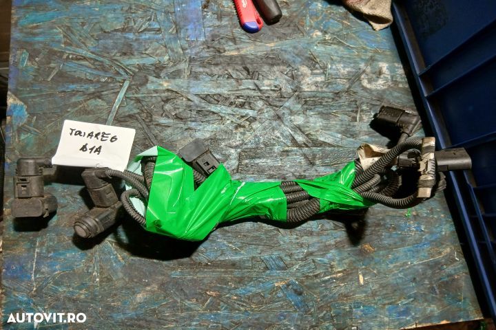 Instalatie electrica senzori parcare bara spate 7L6971104Q 1J0919275 - 1