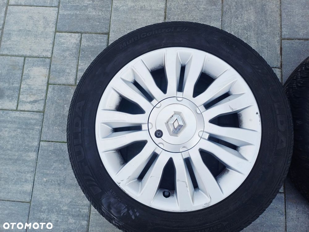 FELIGI Z OPONAMI ALUMINIOWE RENAULT CLIO III R15 4X100 ET43 60,1 mm OPONY FULDA 185/60 R15 WIELOSEZON NR7 - 4