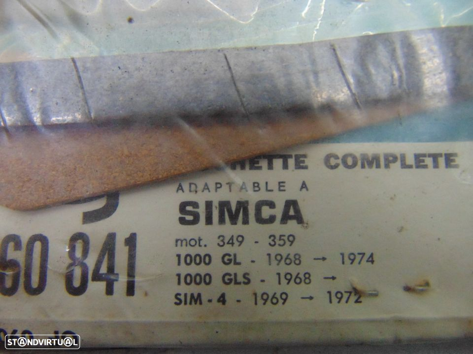 Simca talbot/1000 jogo de juntas - 7