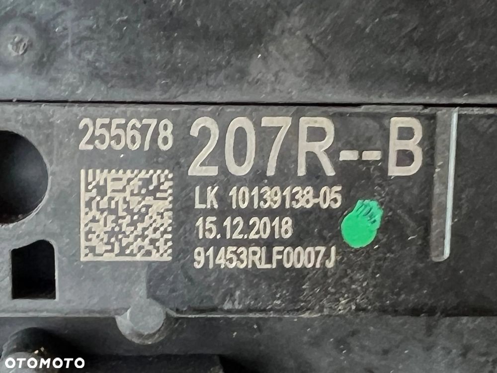 PRZEŁĄCZNIK ZESPOLONY ŚWIATEŁ WYCIERACZEK TAŚMA ROGI DACIA DUSTER II 2017 - 2022 255678207R  255540638R - 5
