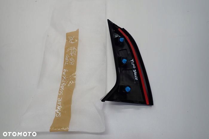 FIAT TIPO II HB spoiler zaślepka prawa tył na klapę 7356741890E - 2