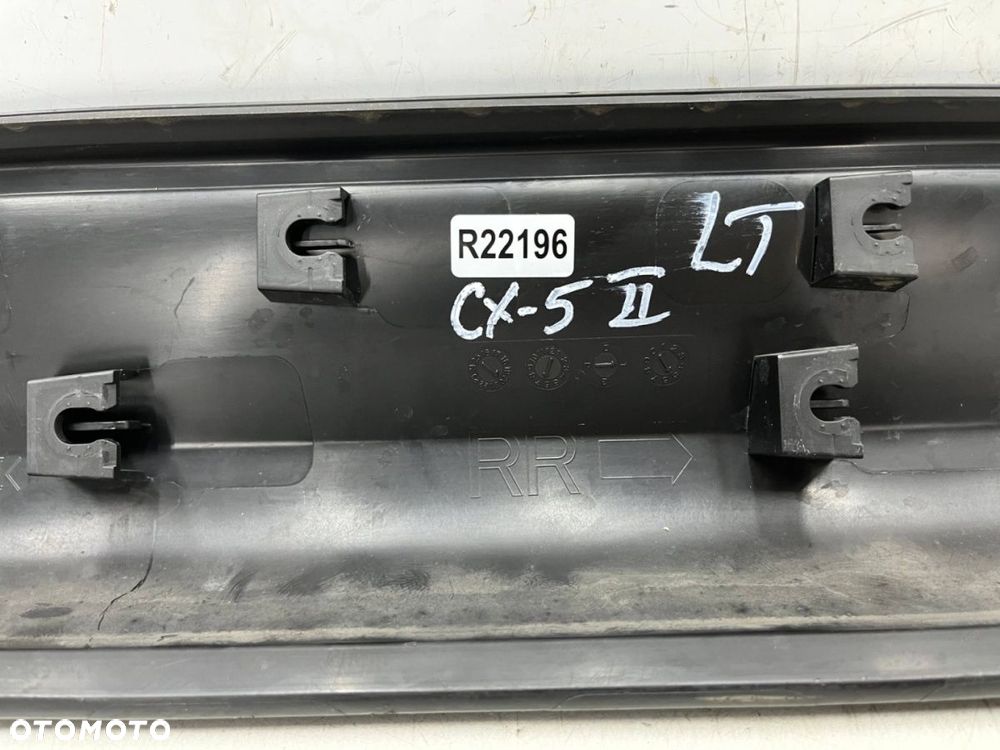 Listwa Mazda CX-5 II 17r.- lewa tylna dolna nakładka drzwi bocznych lewy tył kb7w-51rd1 - 13