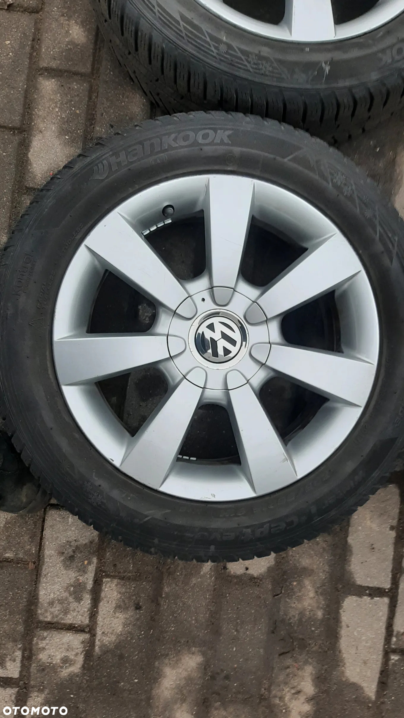 VW NEW BEETLE ALU FELGI 16 CALI OPONY ZIMOWE 1C0601025AB 6,5x16 ET42 5X100 - 3