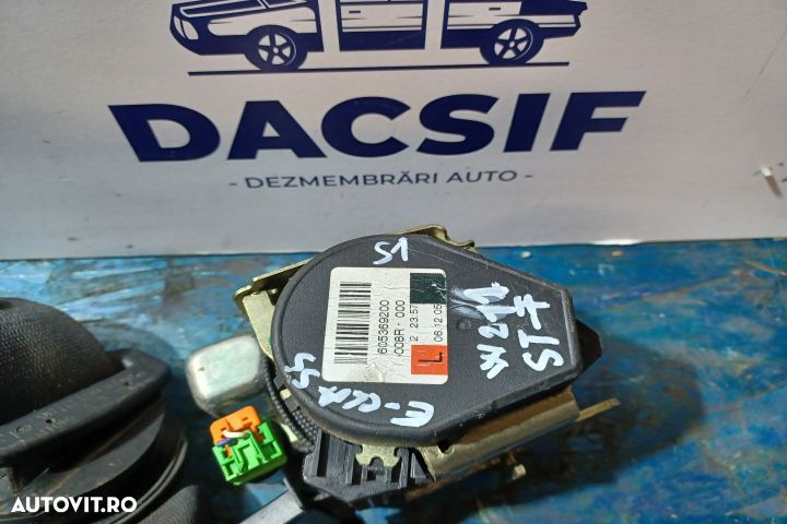 Centura siguranta fata stanga 605369200 2118600186 Mercedes-Benz E-Cl - 2
