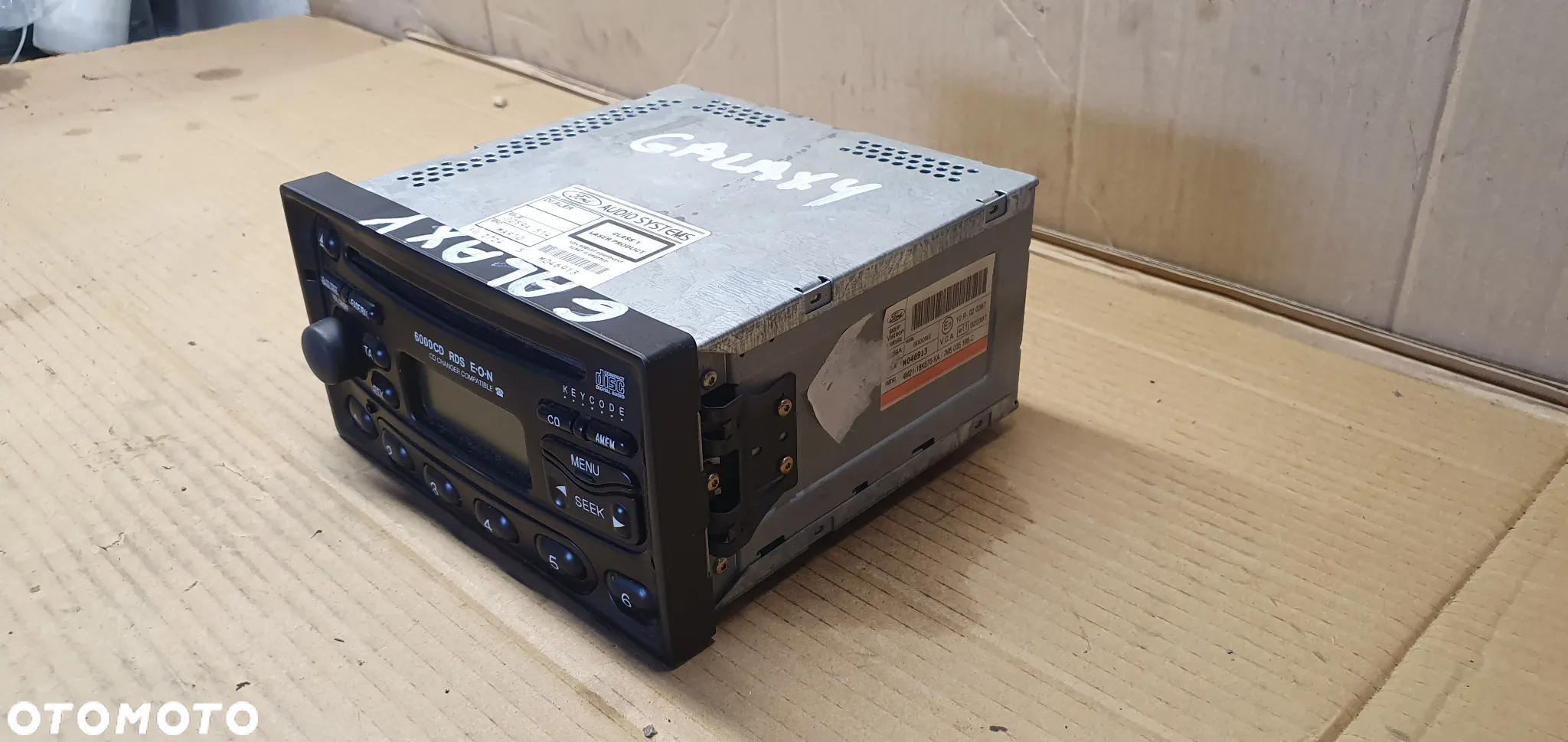 Radio radioodtwarzacz fabryczny KOD Ford Galaxy MK1 Lift 4M21-18K876-KA 7M5035195C - 2