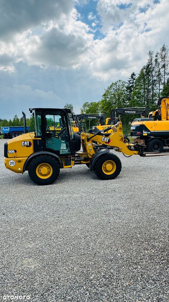 Caterpillar 906M Łyżka/Widły/Sprowadzona/Full Serwis - 5