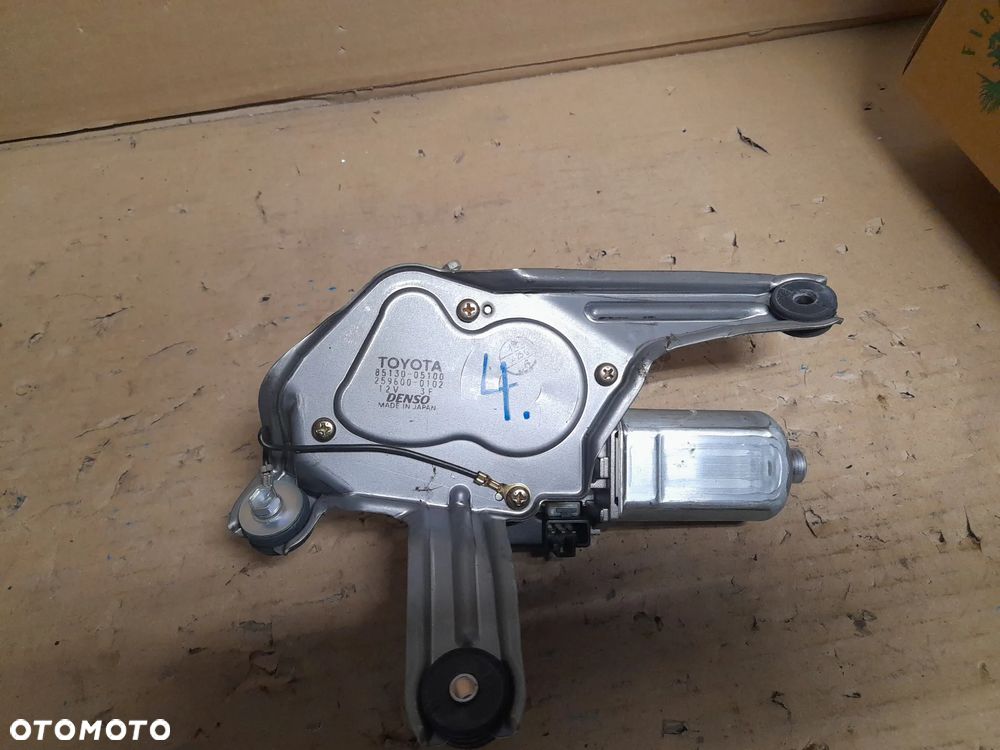 Mechanizm silniczek wycieraczki tył tylnej Toyota Avensis T25 kombi 85130-05100 2529600-0103 - 1