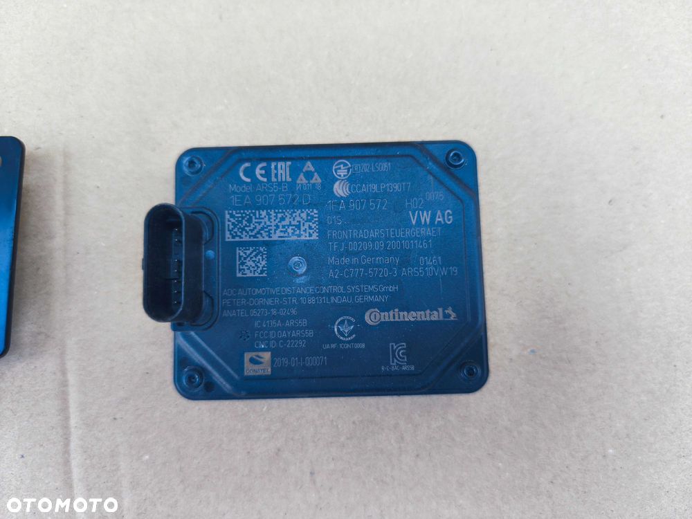 VW SEAT AUDI SKODA radar ACC distronic moduł podstawa 1EA.907.572 - 7
