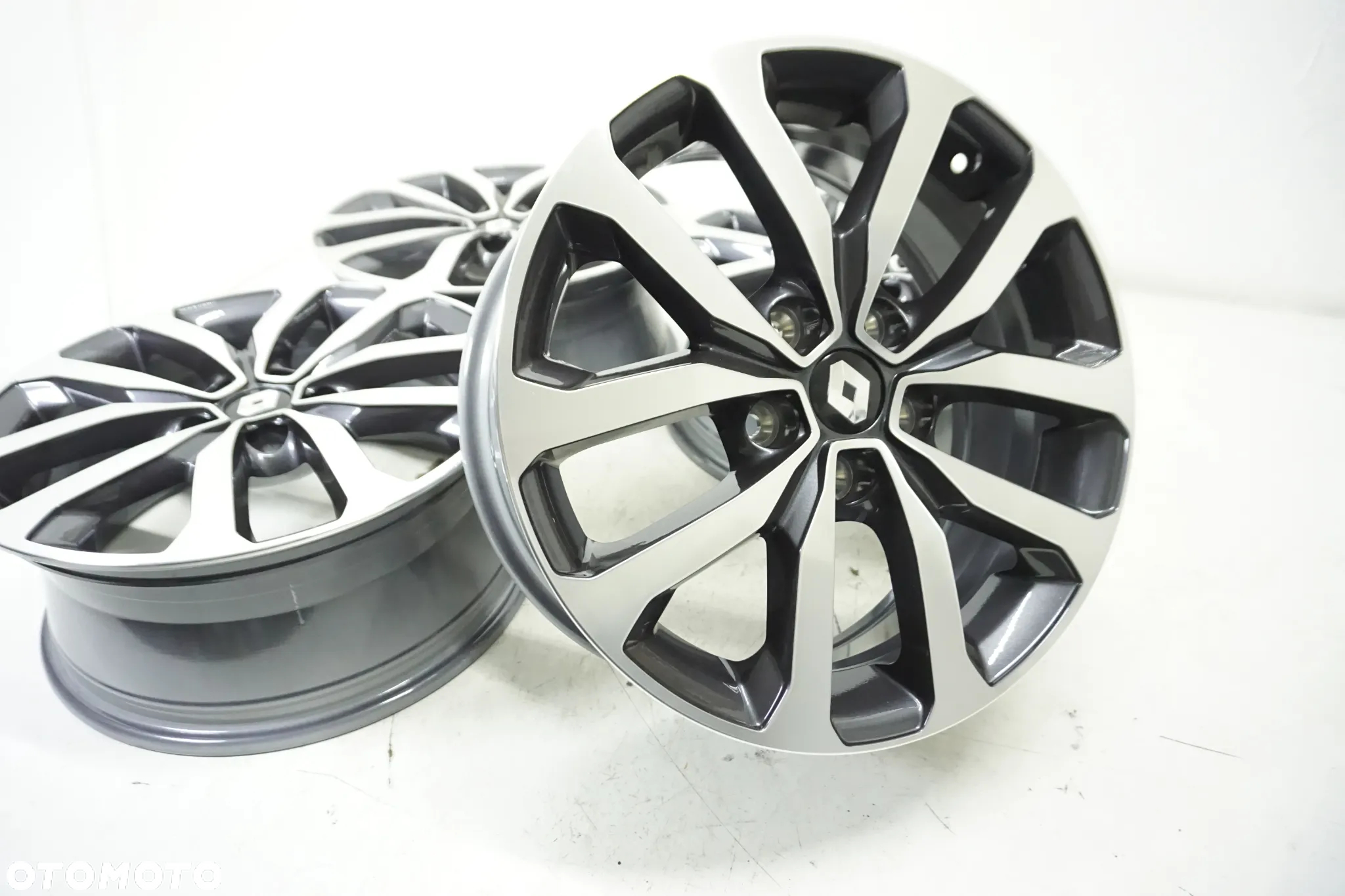 FELGI ALUMINIOWE 17 RENAULT KADJAR SYMBIOZ EXPRESS ZOE  CAPTUR II KADJAR KOLEOS MEGANE SCENIC TALISMAN ESPACE LAGUNA III FLUENCE KANGOO ORYGINAŁ GRAFIT - 7