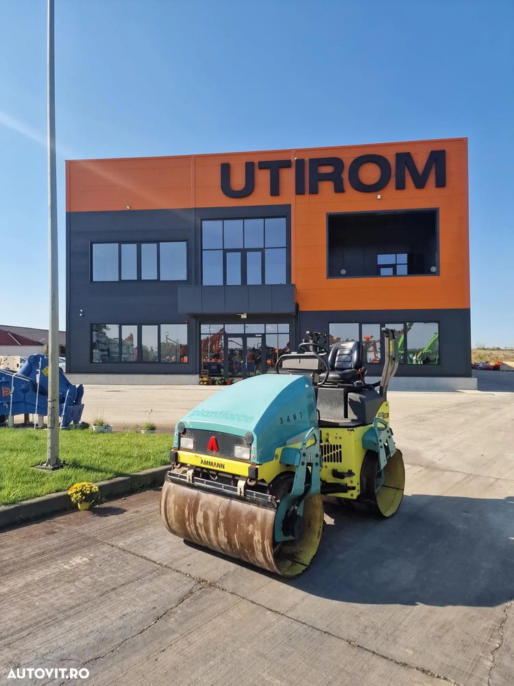Ammann ARX 26, 934h, 2018, latime tambur 1,2m, 2,6t, sitem stropire, motor Yanmar 31CP, Lungime 2,3m, inaltime 2,1m, posiblitte leasing 3 ani, STARE FOARTE BUNA-PROMOTIE 19.900 Eur+Tva - 8