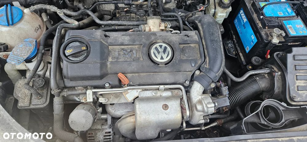 VW Golf 5 V Kombi 1,4 TSI 90kW 122KM 2009r CAX LKG lakier: LA6R xenon - 2