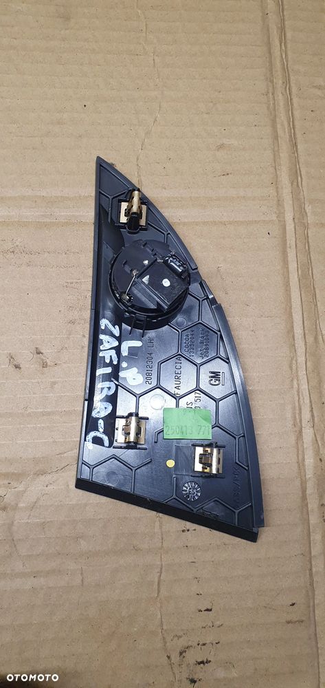 Głośnik wysokotonowy osłona konsoli lewy przód Opel Zafira C 13352044 - 5