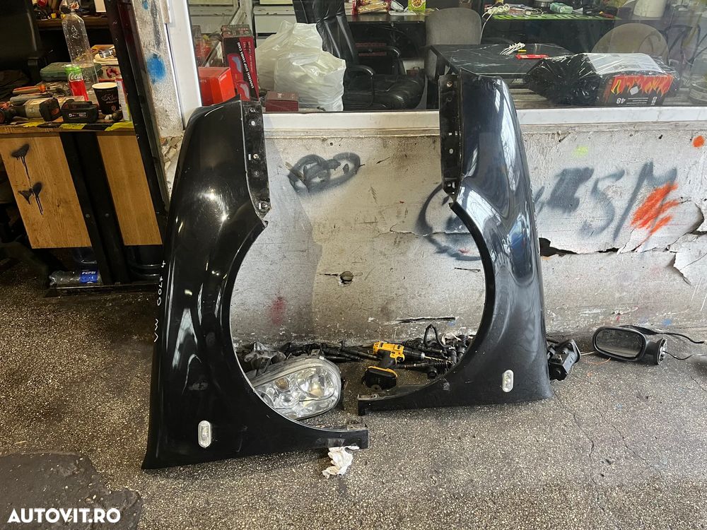 Aripa stanga/Aripa dreapta fata VW Volkswagen Golf 4 negru - 1