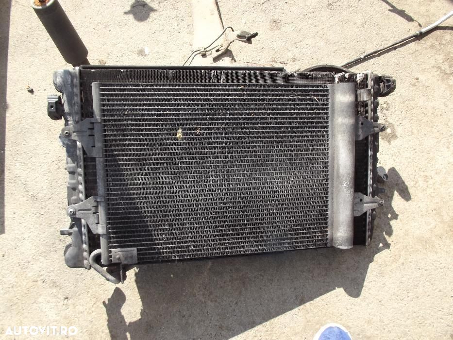 Radiator apa VW Polo 9N 1.4 1.2 radiator clima electroventilator piese - 1