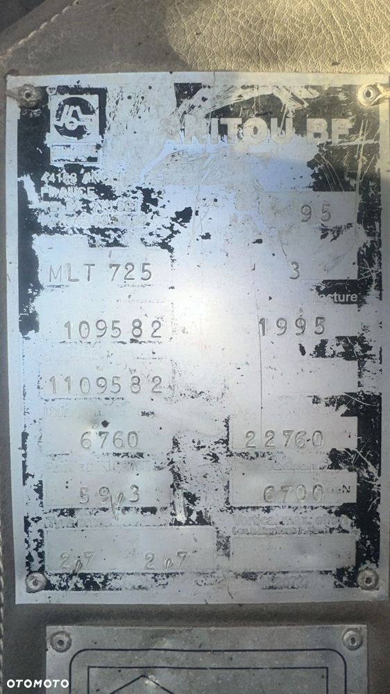 Manitou MLT 725 - 8