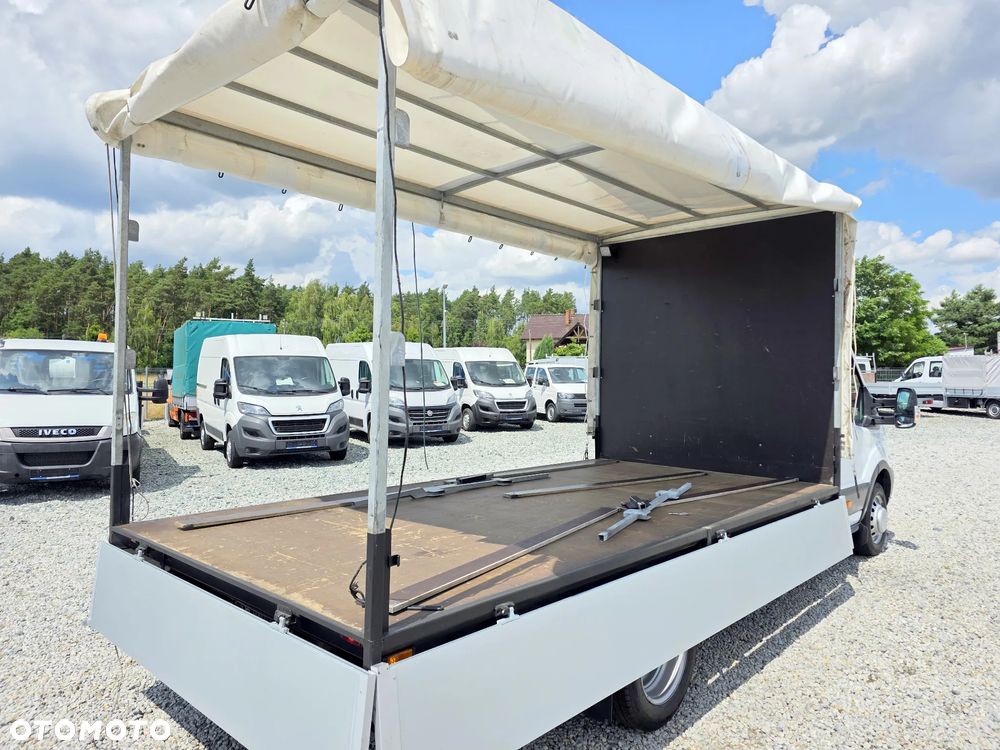 Ford TRANSIT 2,0 TDCI 170 KONNA SKRZYNIA 4,2M PLANDEKA FIRANKA BLIŻNIAKI DO 3,5T KLIMA LEDY GWARANCJA - 32