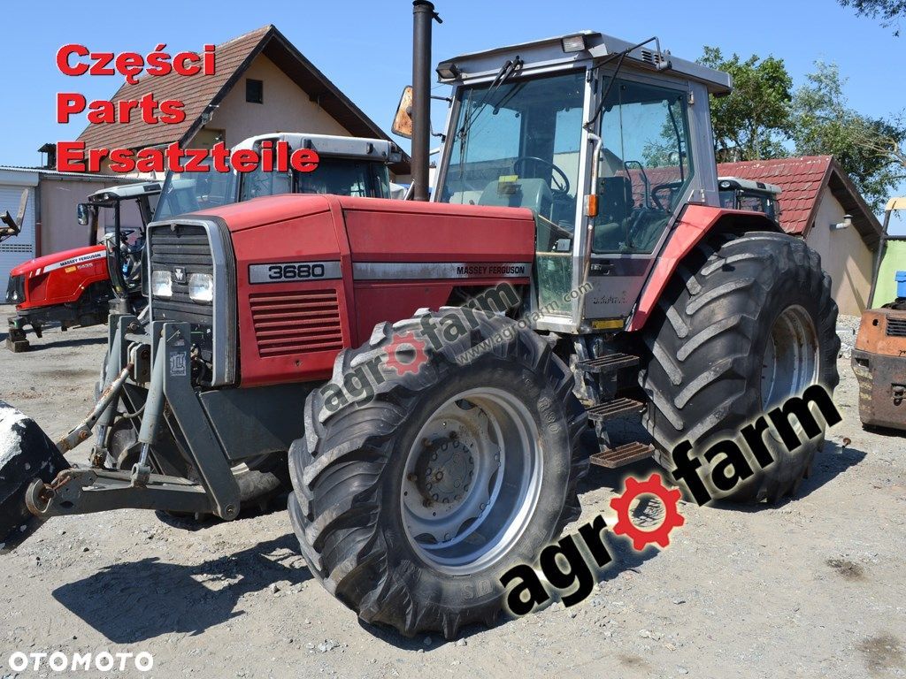 Massey Ferguson 3680 części, skrzynia biegów, oś - 1