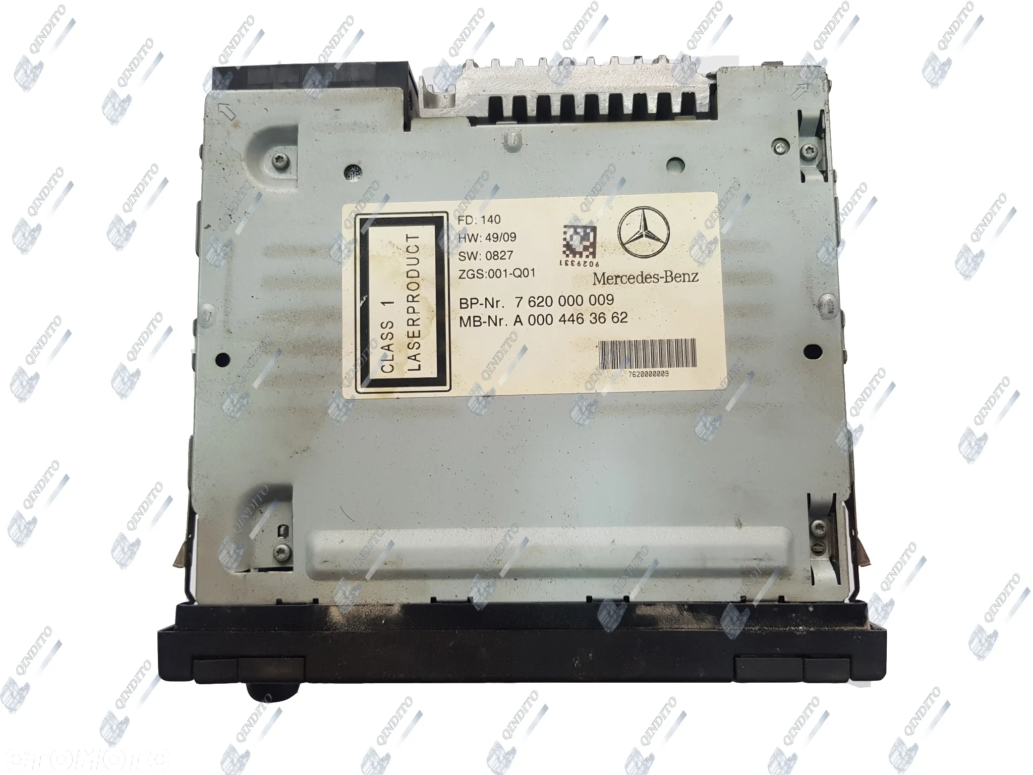 RADIO CD AUX MERCEDES A0004463662 - 2