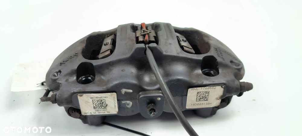 98135105103 Porsche Cayman 981 2.7B 2016  Zacisk hamulcowy lewy przedni - 2