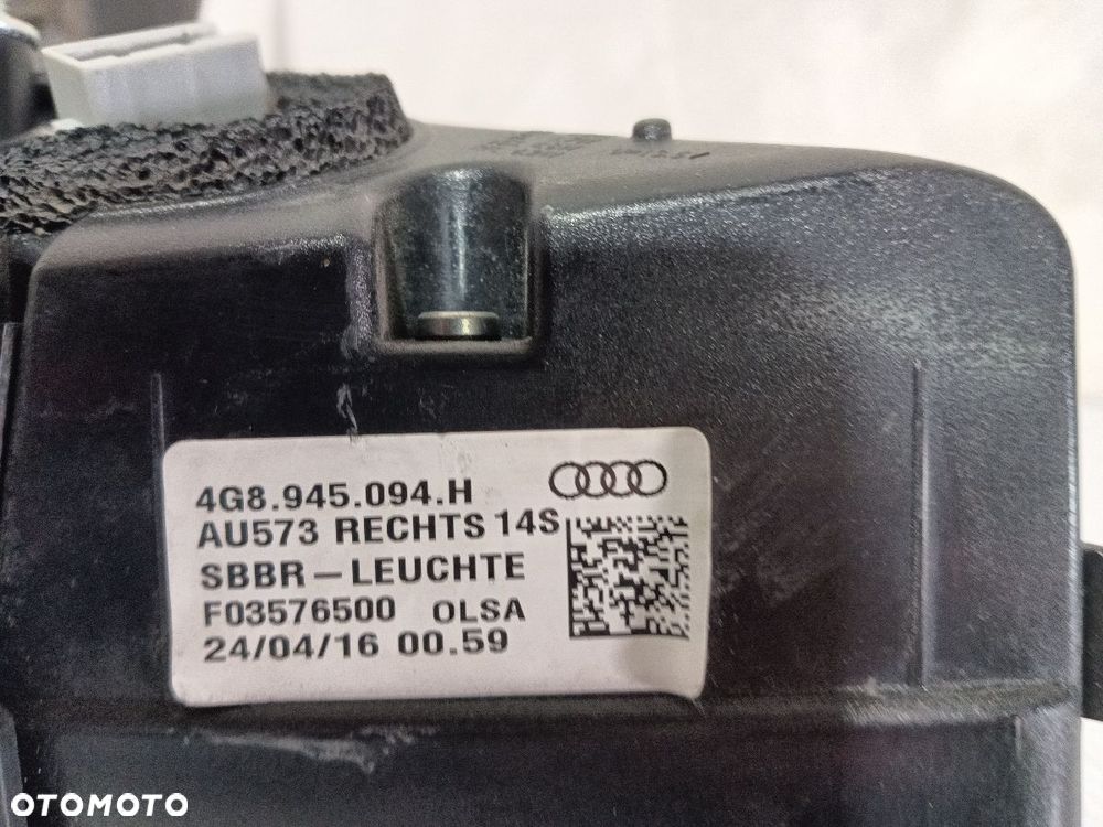 LAMPA TYŁ TYLNA PRAWA AUDI A7 C7 LIFT 4G8945094H - 4