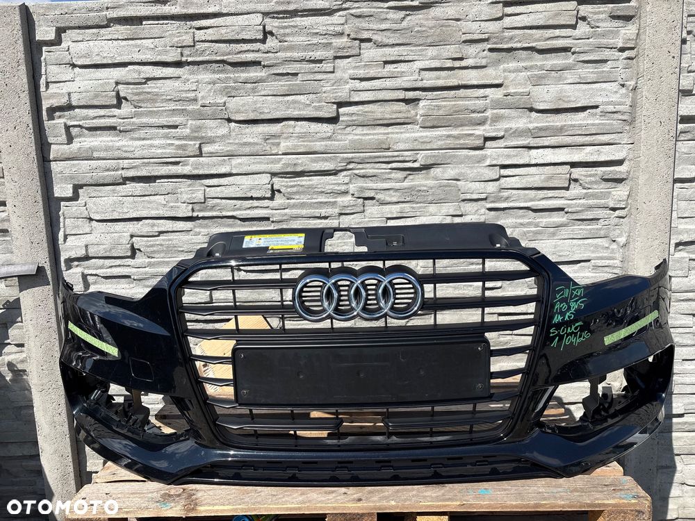 Audi A3 sedan 8V5 S-Line 11-15 zderzak przedni - 1
