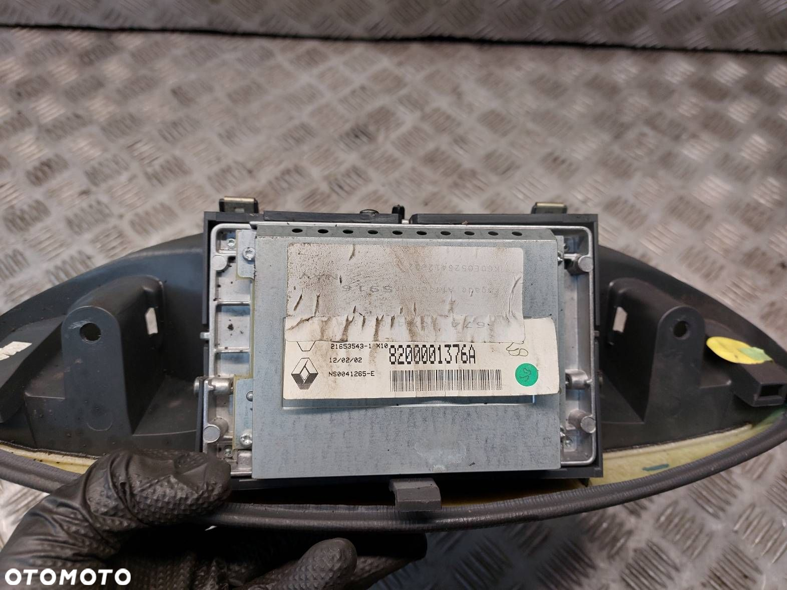 ZEGAREK WYŚWIETLACZ RENAULT LAGUNA II 8200025916 - 4