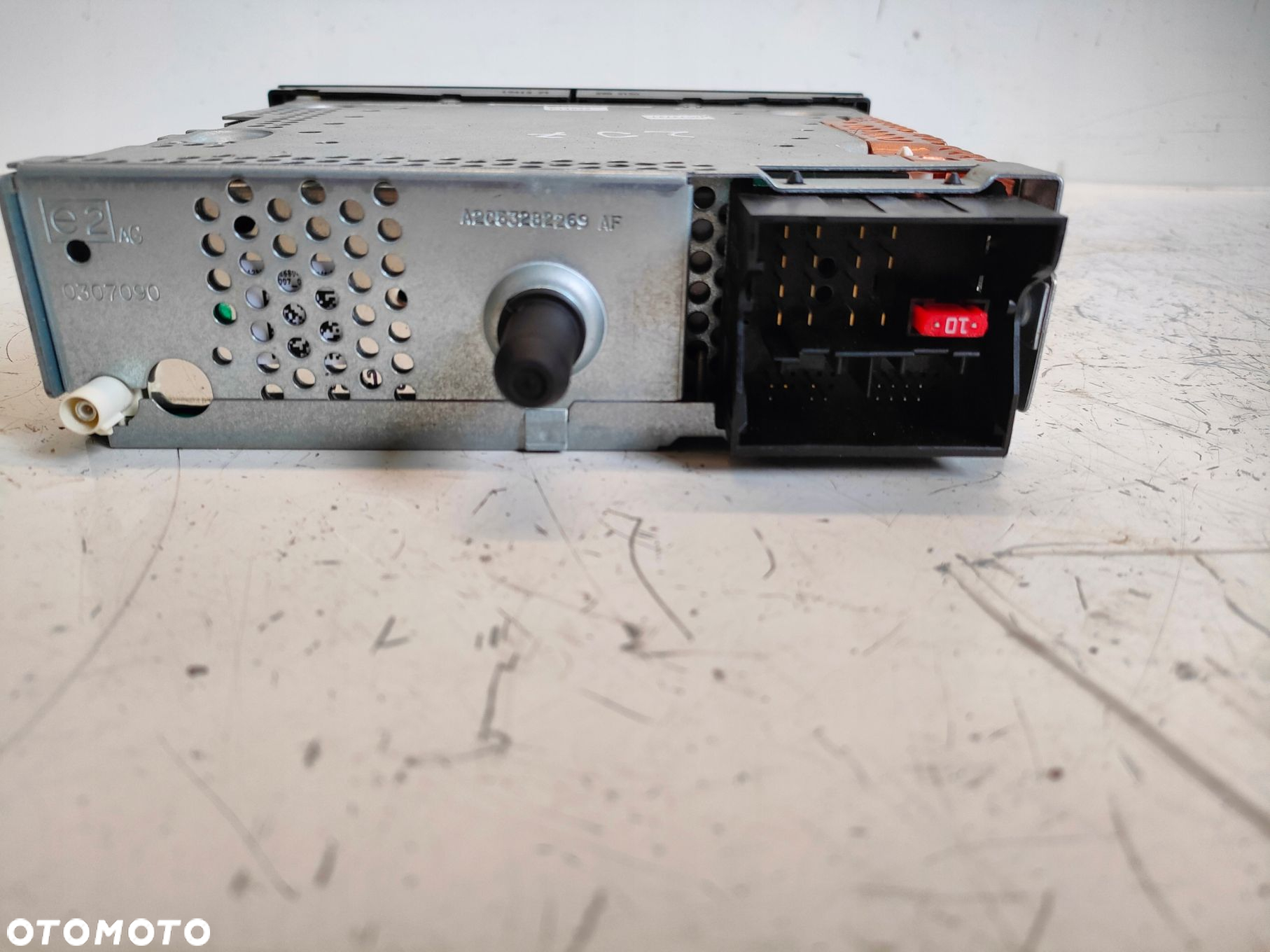 PEUGEOT 207 06- 1.6 HDI RADIO RADIOODTWARZACZ 96643698XT - 6