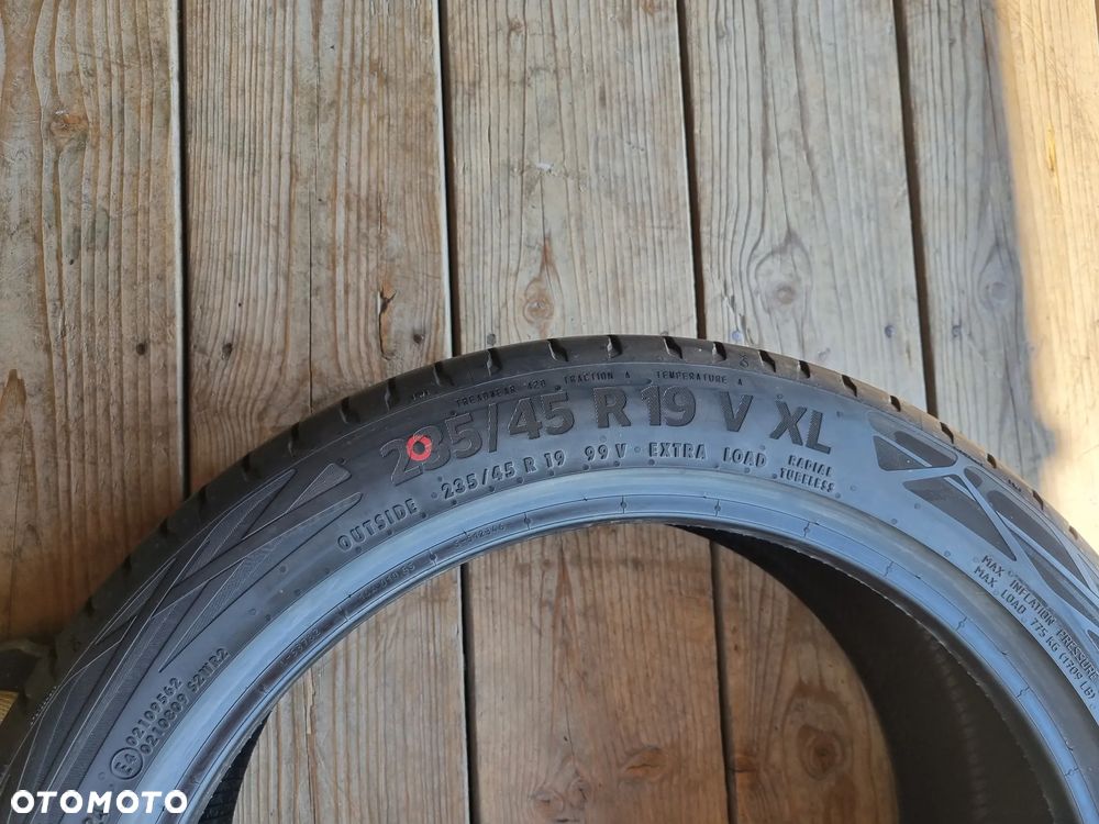 Opony Continental ECO Contact 6 Q 235/45R19 99V 2024r,PELNY 4x6mm jak nowe - 12