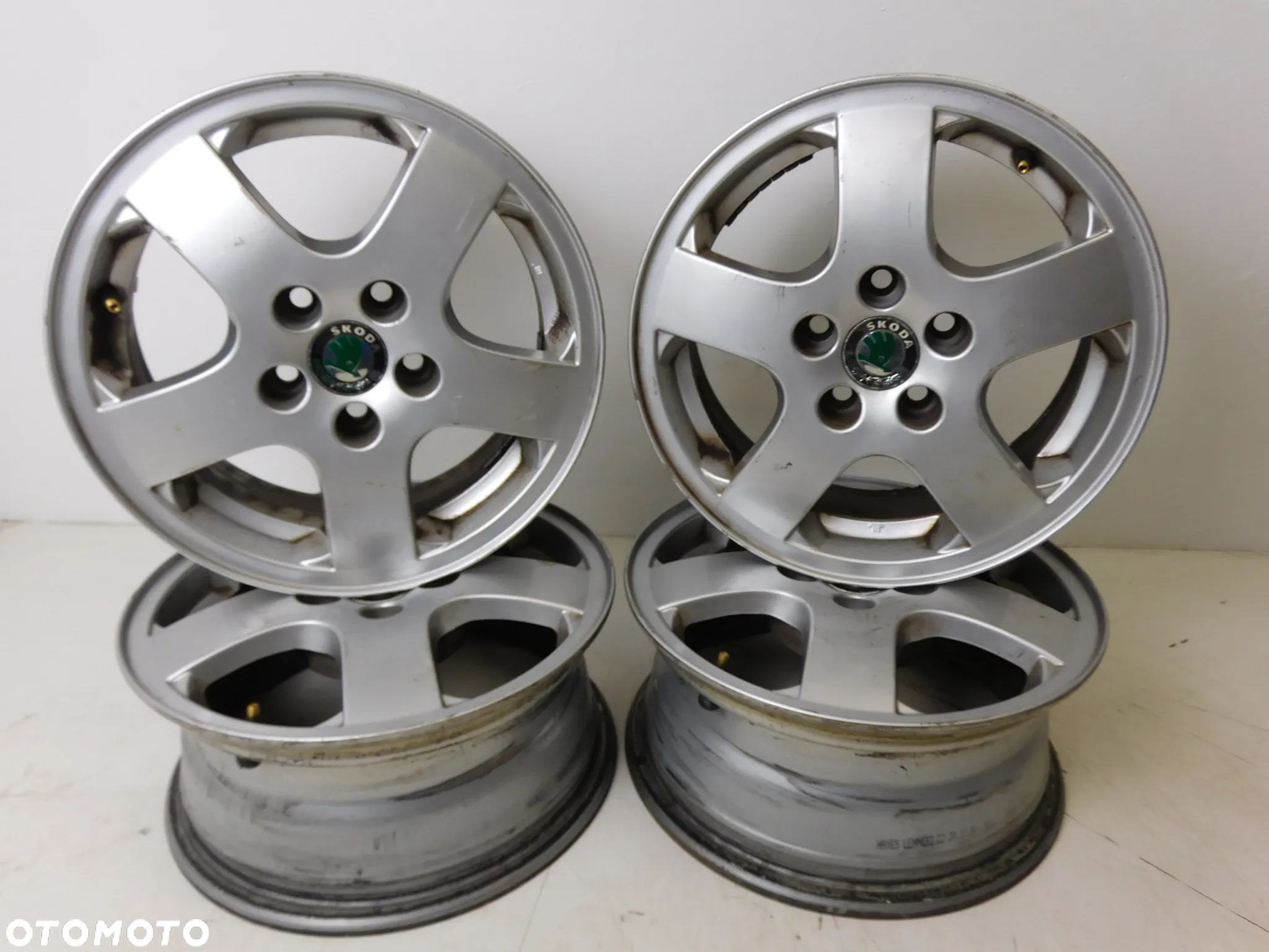 FELGI 14 VW POLO GOLF IV SKODA FABIA RAPID ROOMSTER SEAT IBIZA LEON AUDI A3 - 1