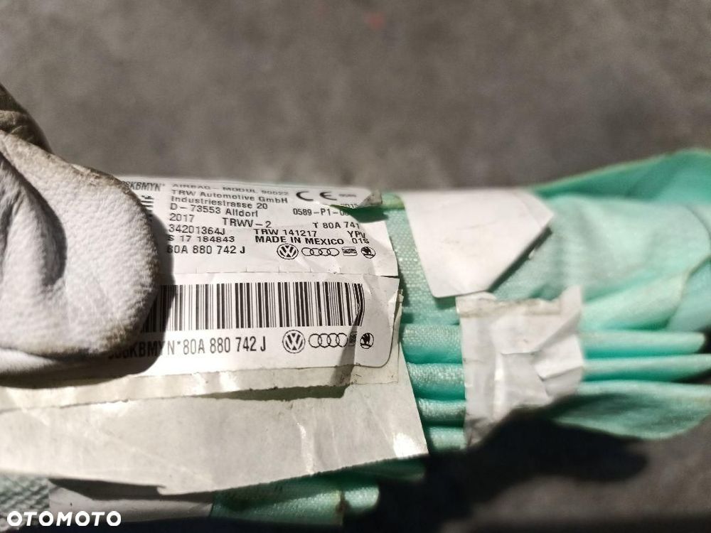 AUDI Q5 II 80A KURTYNA PRAWA 80A880742J - 3