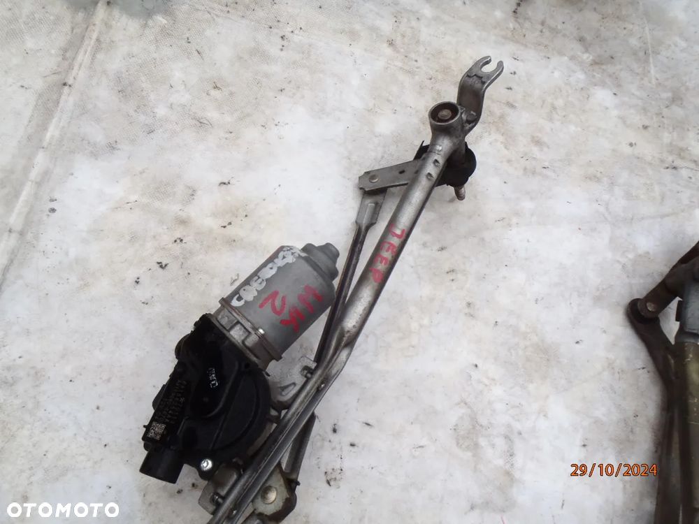 silniczek wycieraczek mechanizm ramiona cięgna cięgno trzpień frez  OEM JEEP GRAND CHEROKEE IV WK2  DODGE DURANGO 14 15 68156254AA 4X 4 ORYGINAL JAK NOWY nie wypracowane - 6