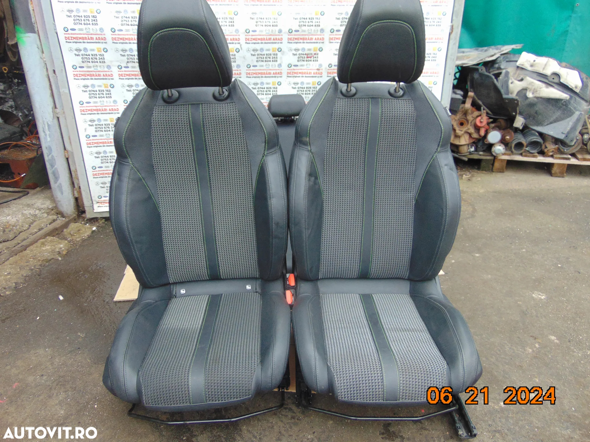 Scaune Peugeot 208gt GTline scaune fata banchete spate peugeot 208gt 208 gtline semipiele - 8
